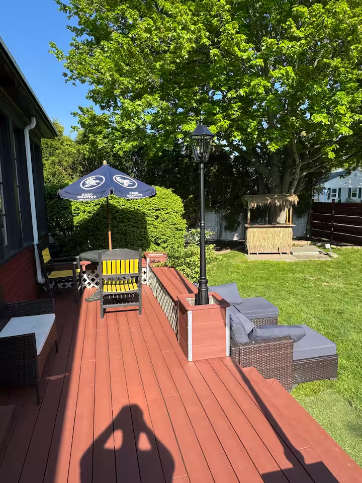 Fully Furnished Backyard